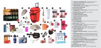 Deluxe Food Storage Survival Kit, Rolling Bag