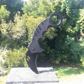 Karambit 5.25" Knife (Model: Red Lightning)